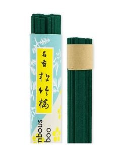 Japanese incense (short roll): The Bamboo Song, 40 sticks